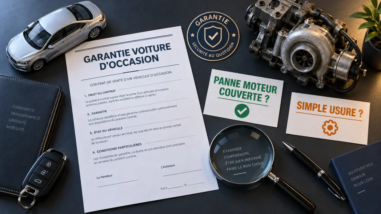 Garantie voiture d’occasion : panne moteur couverte ou simple usure ?